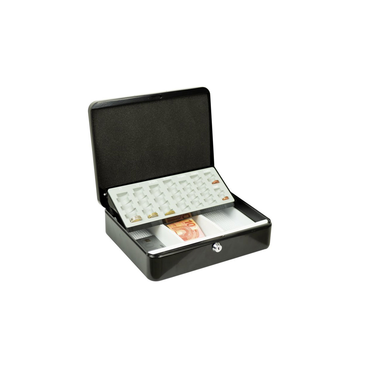 Burg Wächter Geldkassette ZK Money 5030 Euro 30 x 9 x 24 cm grau