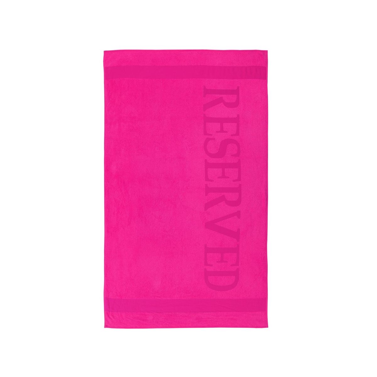 Strandtuch Summertime 225 Fuchsia XL 100 x 180 cm