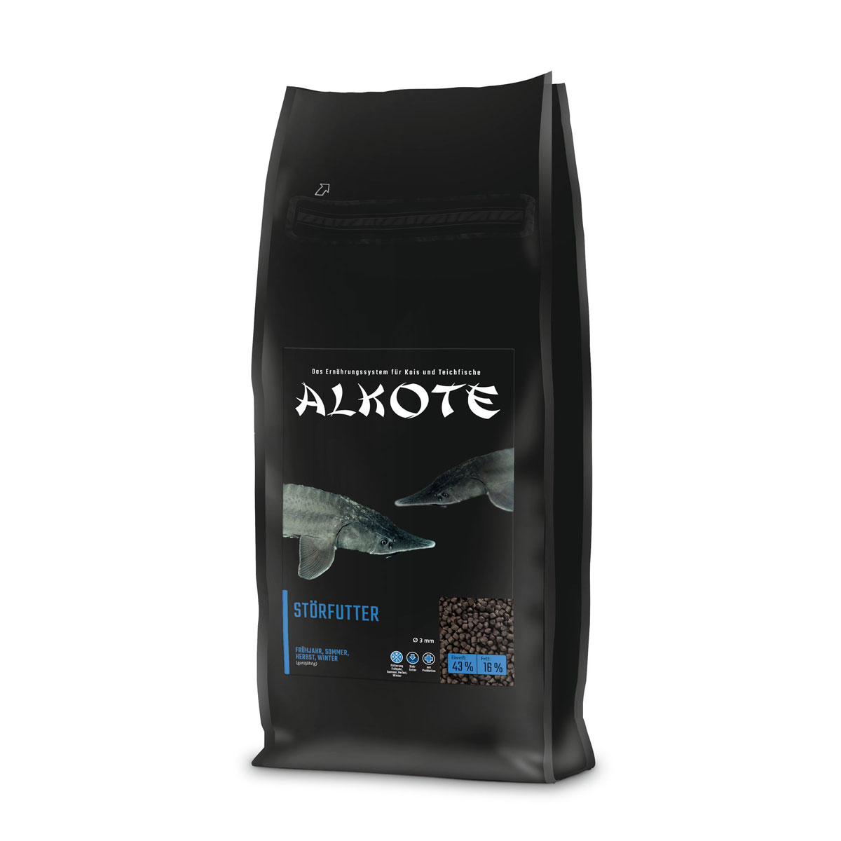ALKOTE Störfutter 3mm, 3kg
