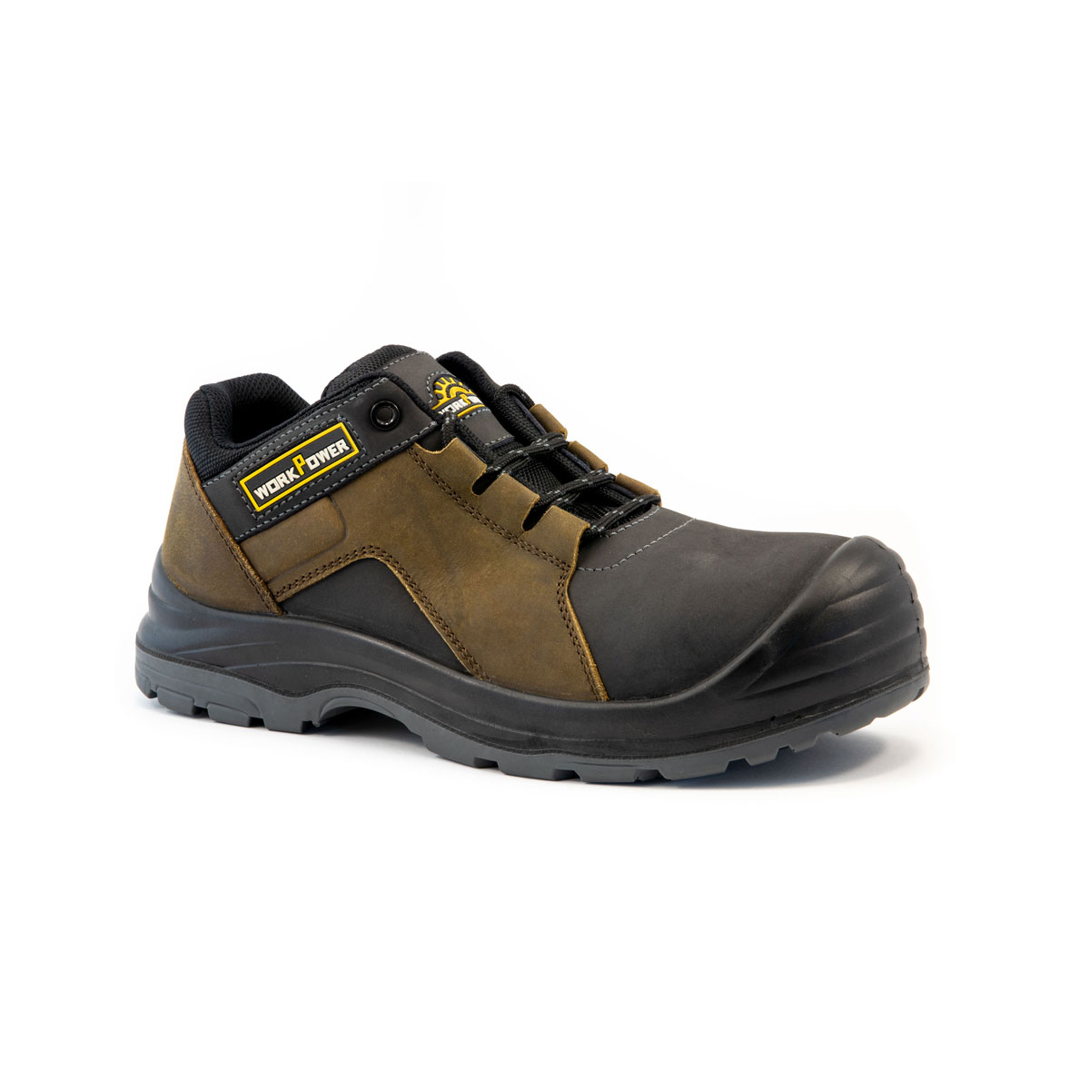 WorkPower Sicherheitshalbschuh Matello S3 braun Größe 47