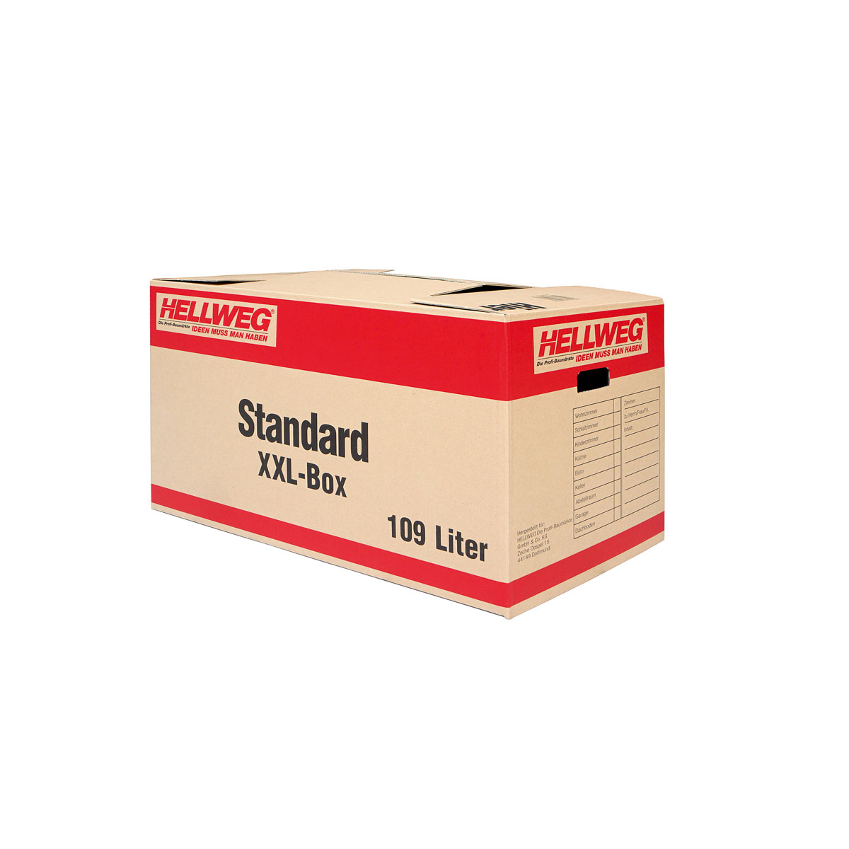 Hellweg-Umzugskarton Standard XXL 70,6 x 40,3 x 40,7 cm Bild 2