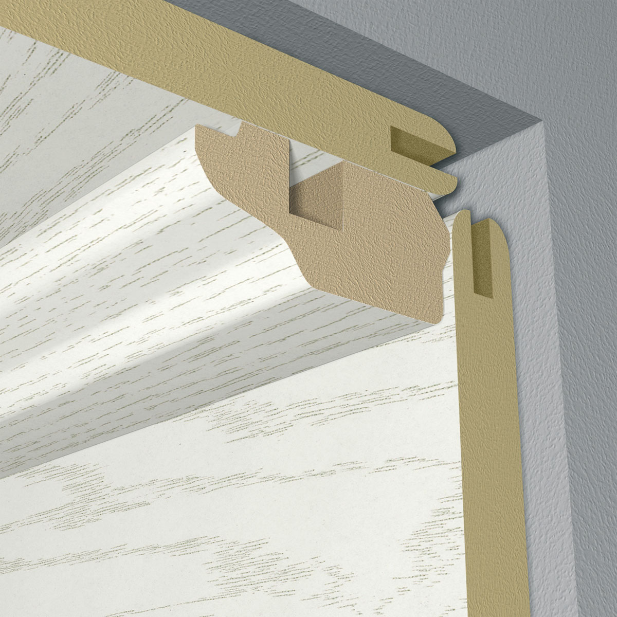 Deckenleiste Edelweiß 2,6 m