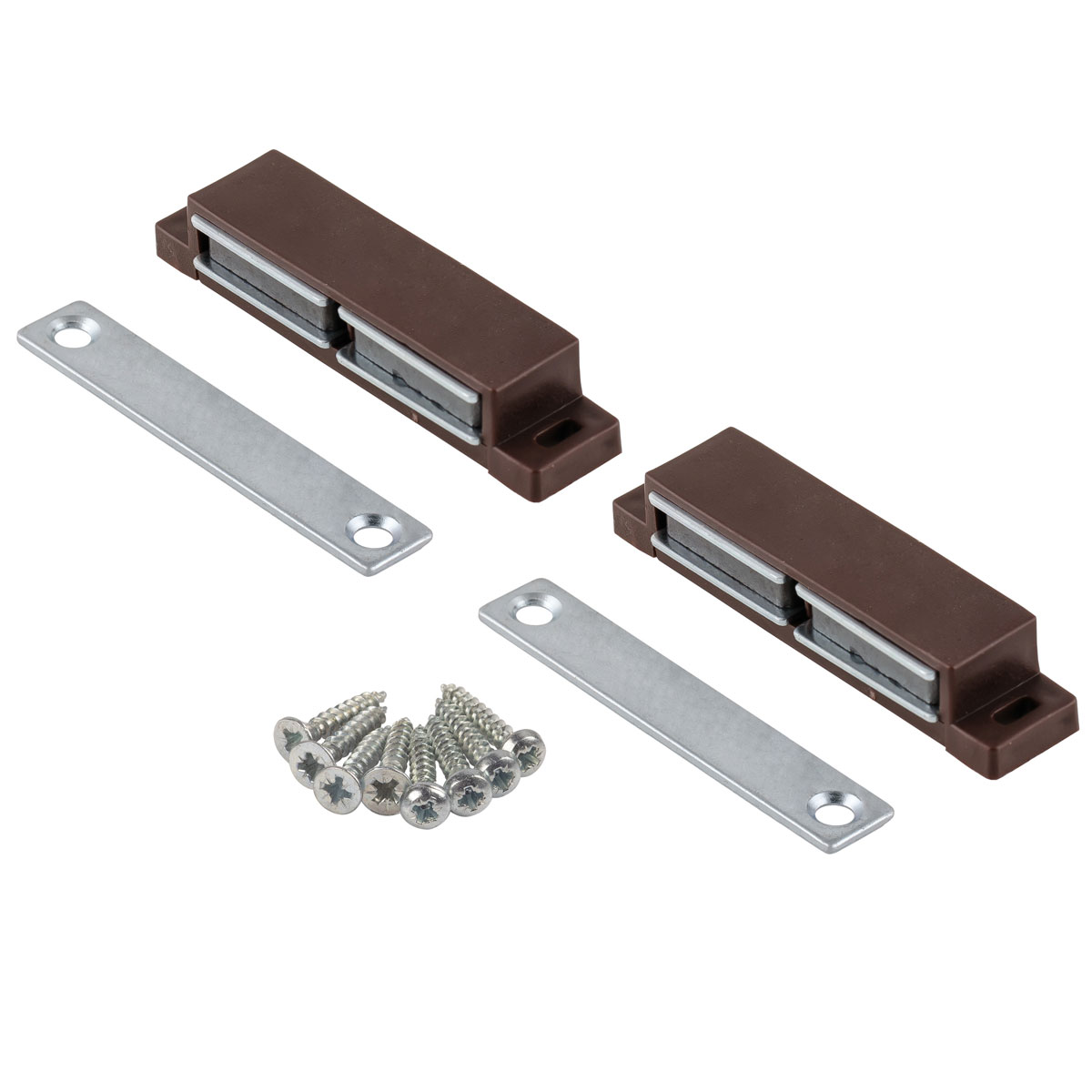 Suki Magnetschnäpper starre Gegenplatte braun 2 Stück Bild 3