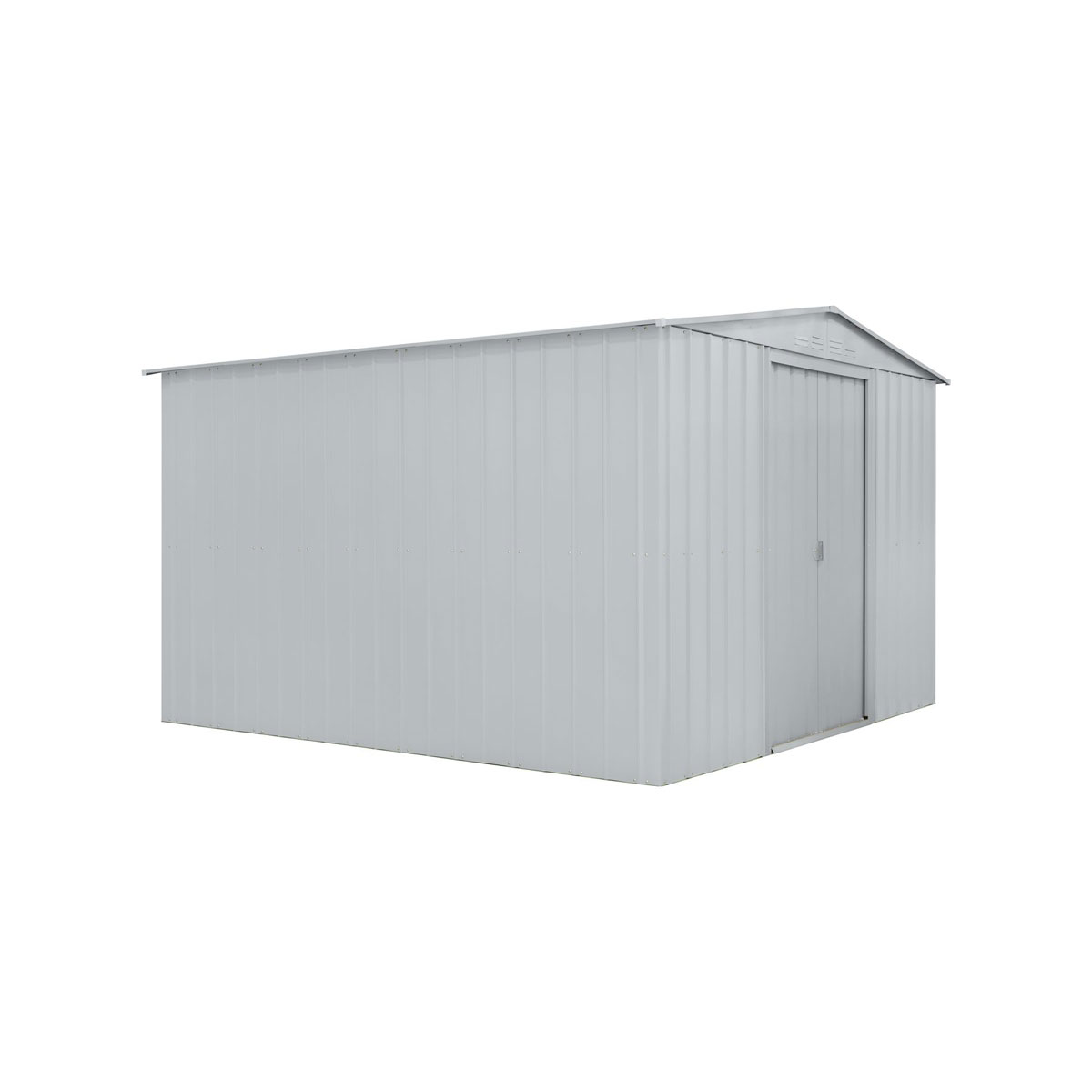 Globel Gerätehaus Dream 8,8m² silber Bild 1