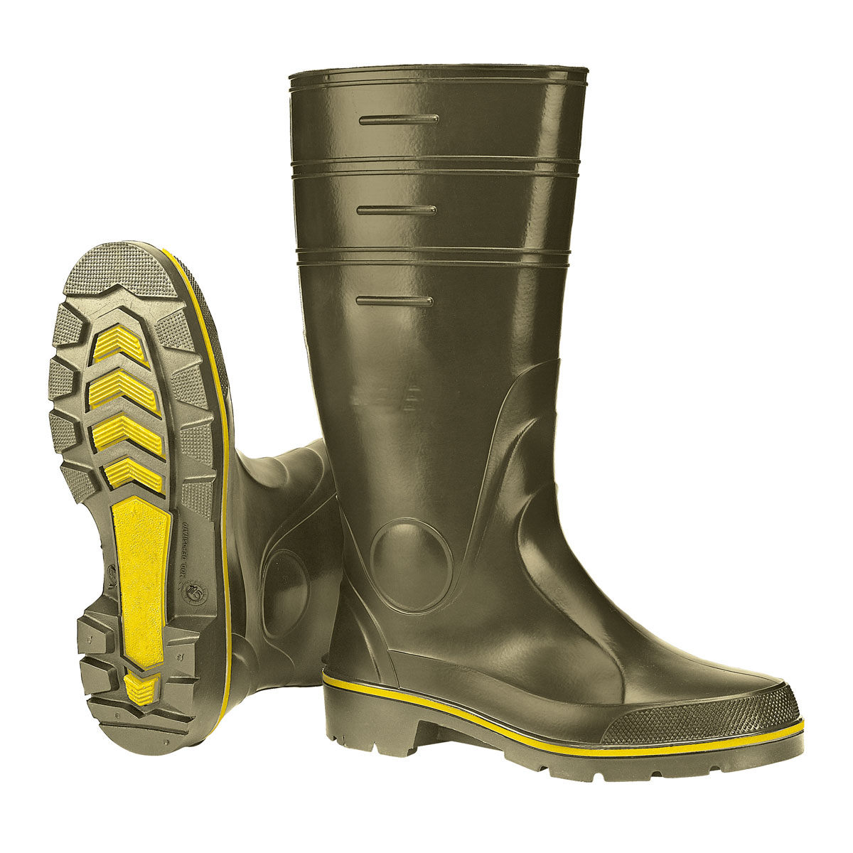 Scheibler Stiefel hoch oliv Größe 43