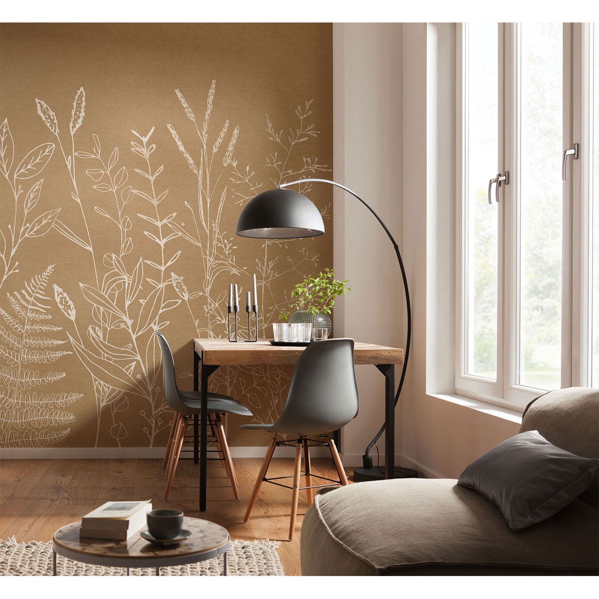 Komar  Vlies Fototapete Herbs Garden 200x250 cm