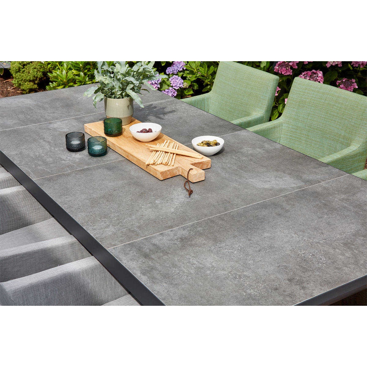 Siena Garden Dining Tisch Carlos 220 x 100 x 74 cm anthrazit Bild 4