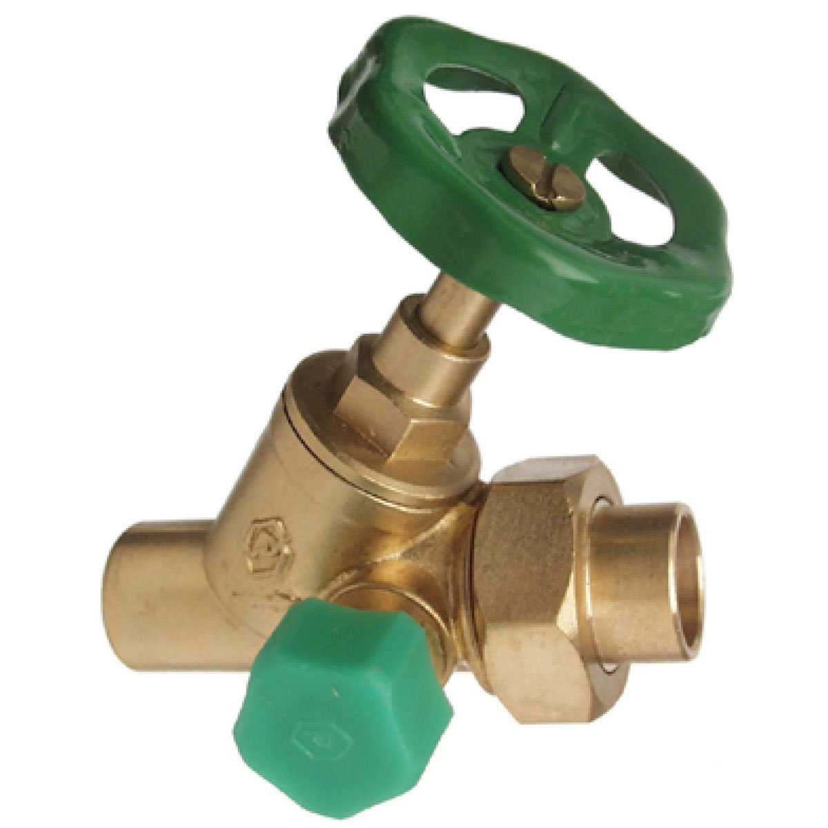 Cornat Löt-Absperrventil mit Entleerung 28 mm