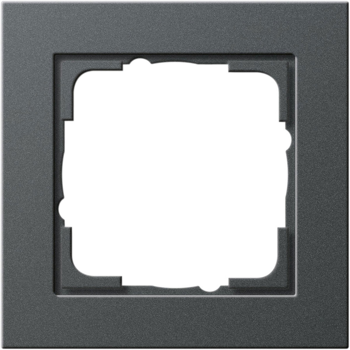 Gira Abdeckrahmen E2 1-fach anthrazit