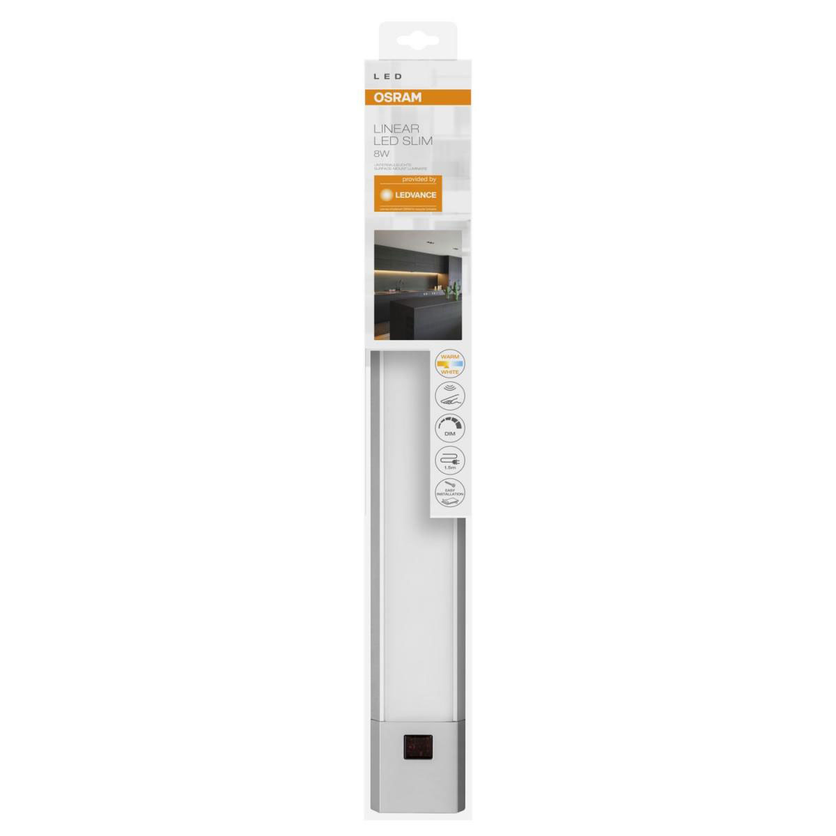 Osram LED-Leuchte Linear Slim 50 x 4,9 x 1,8 cm grau Bild 2
