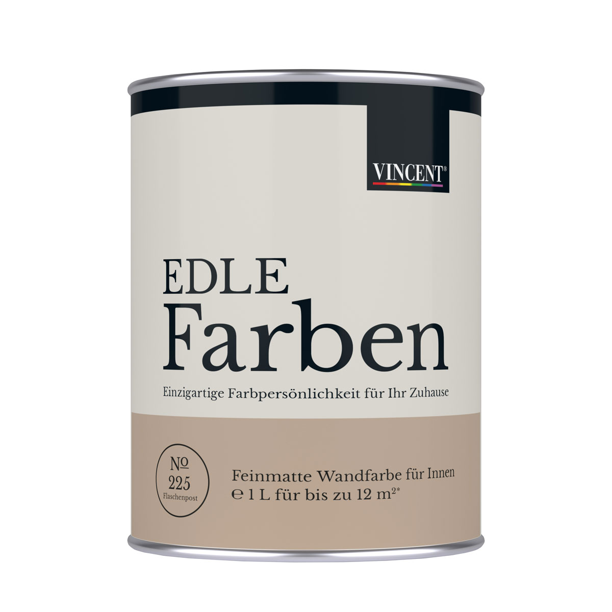 Vincent  Wandfarbe EDLE Farben Flaschenpost matt 1,0 L