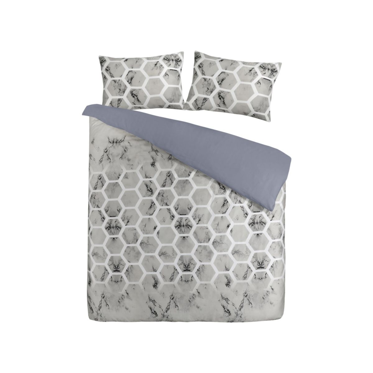 Bettwäsche Aventura 125-NL Grau 240cm x 240cm / 60cm x 70cm (2 Stück) Bild 2