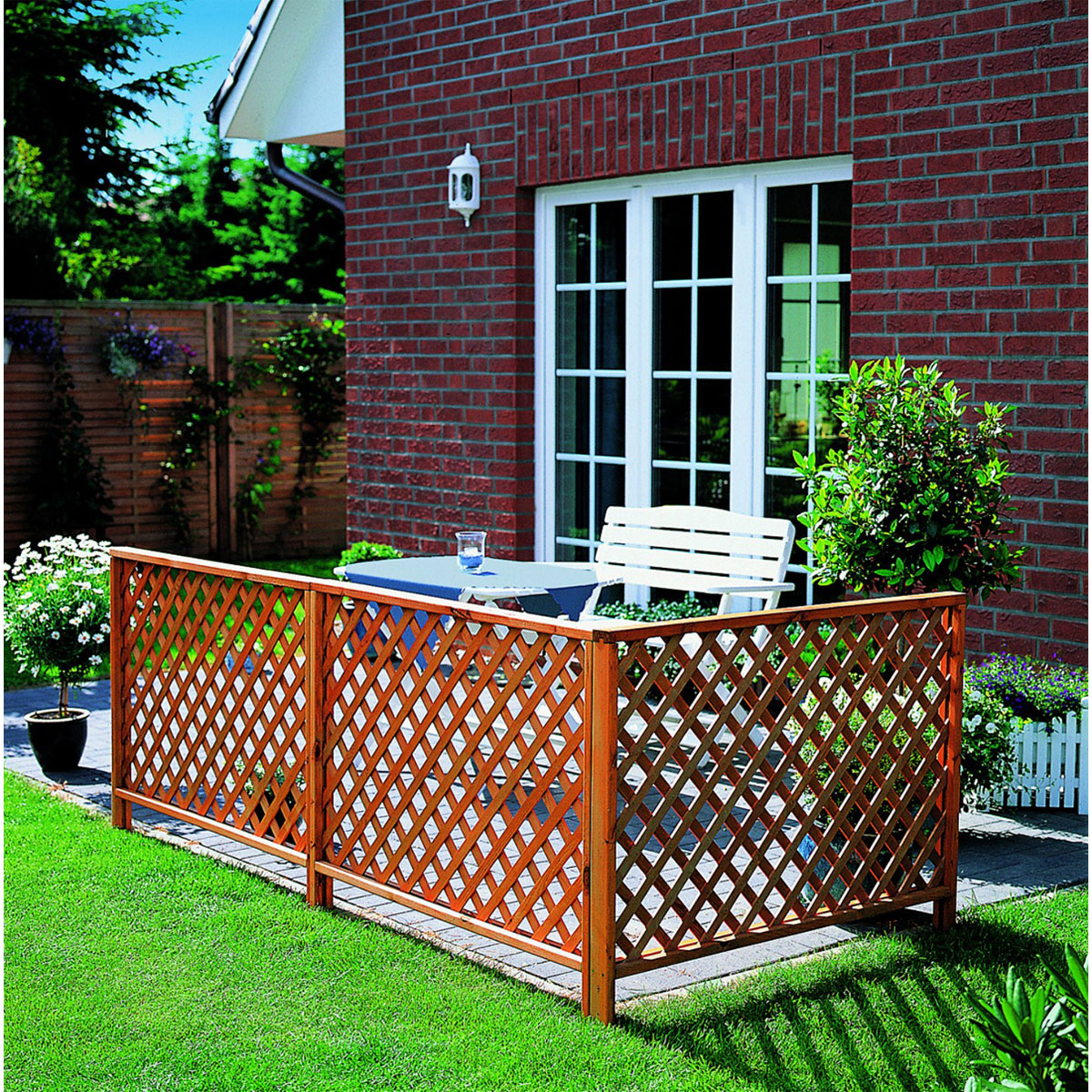 Promadino Erweiterungselement zum Zaunsystem Romantica