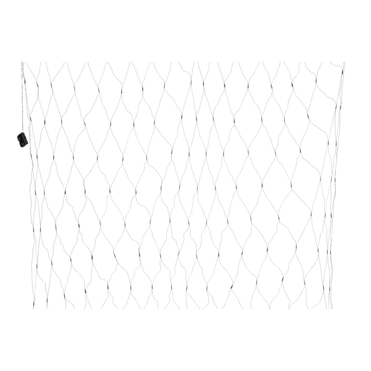 Batterielichternetz mit 160 warmweißen LED 2 x 2 m Bild 1