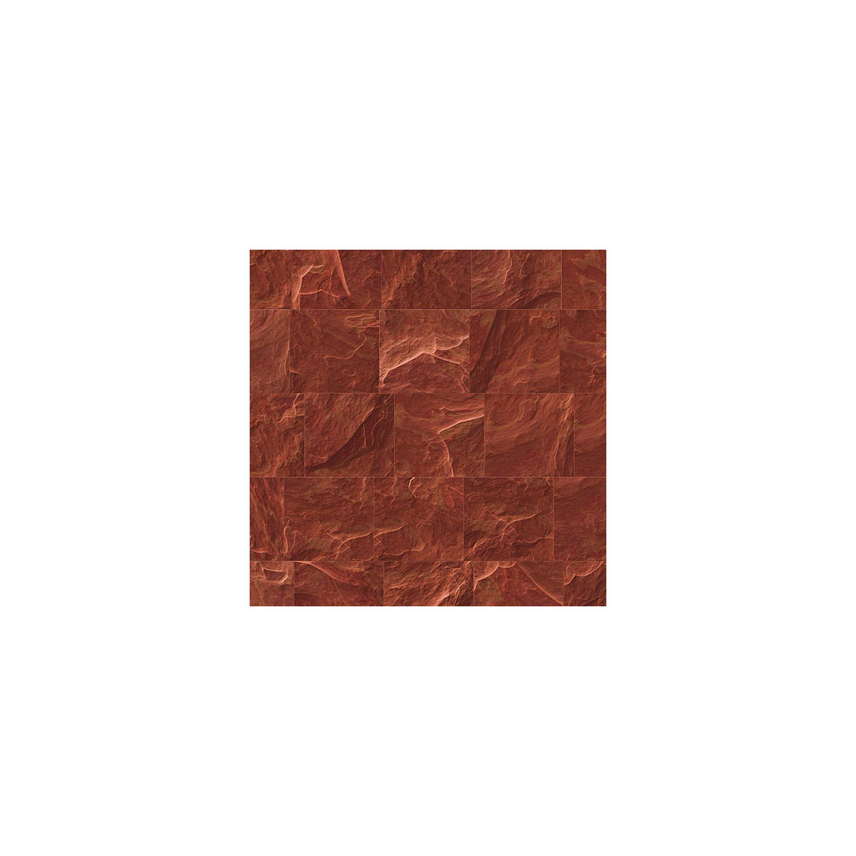 Komar  Vlies Fototapete Red Slate Tiles 400x280 cm Bild 6