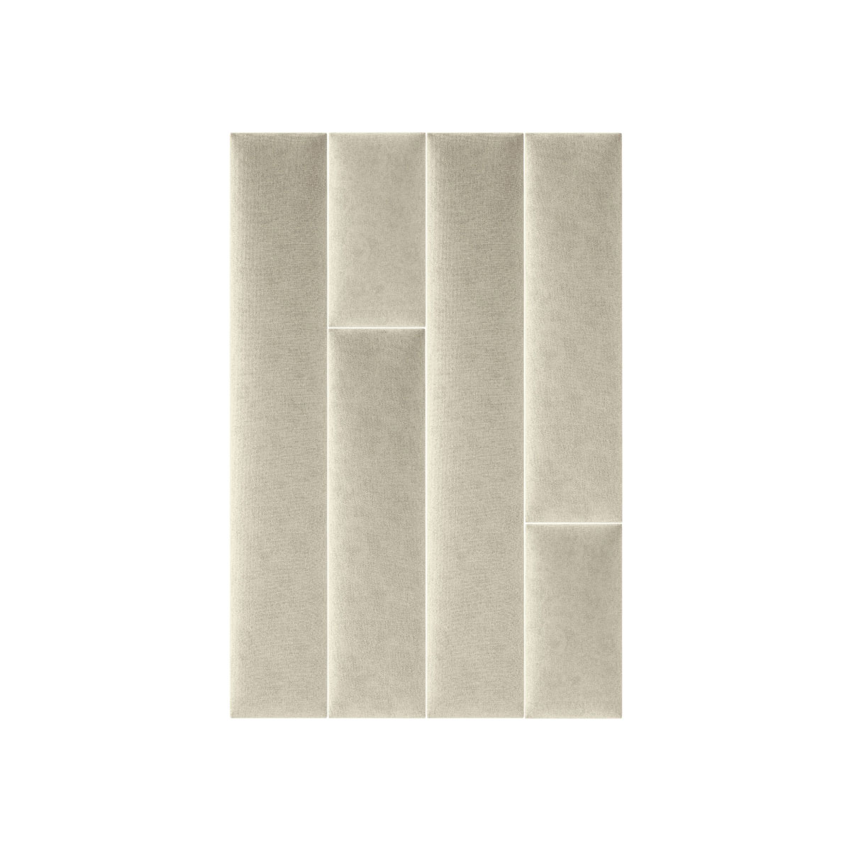 Mollis Polsterpaneele beige 60 x 15 cm Bild 4