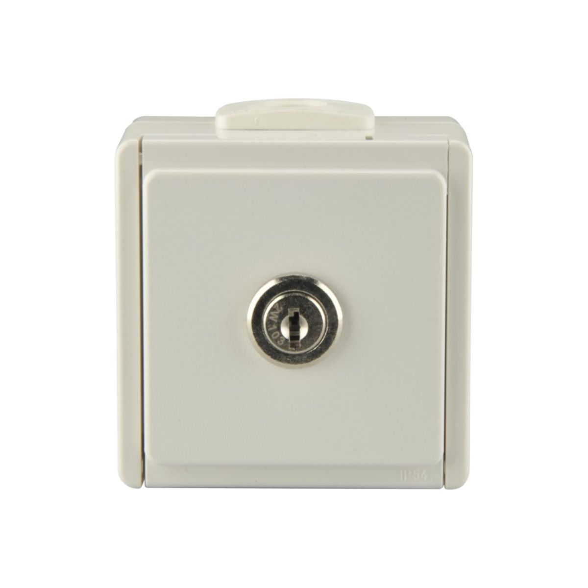 Steckdose abschließbar, 1-fach, AP