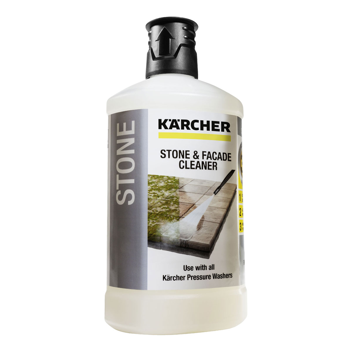Stein- und Fassadenreinger 3in1 1 L