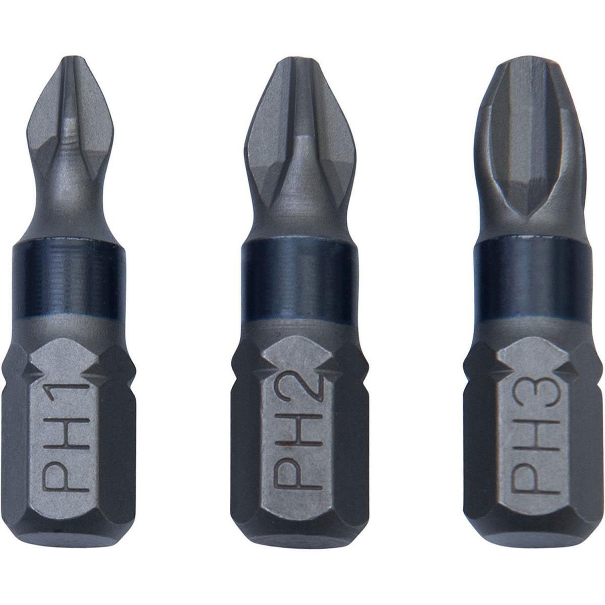 Krone Bit-Set PH 1-2-3 25 mm Bild 2