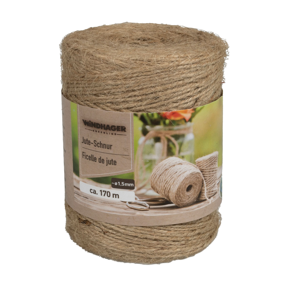 Windhager  Jute-Schnur 1,5 mm x 170 m Bild 4