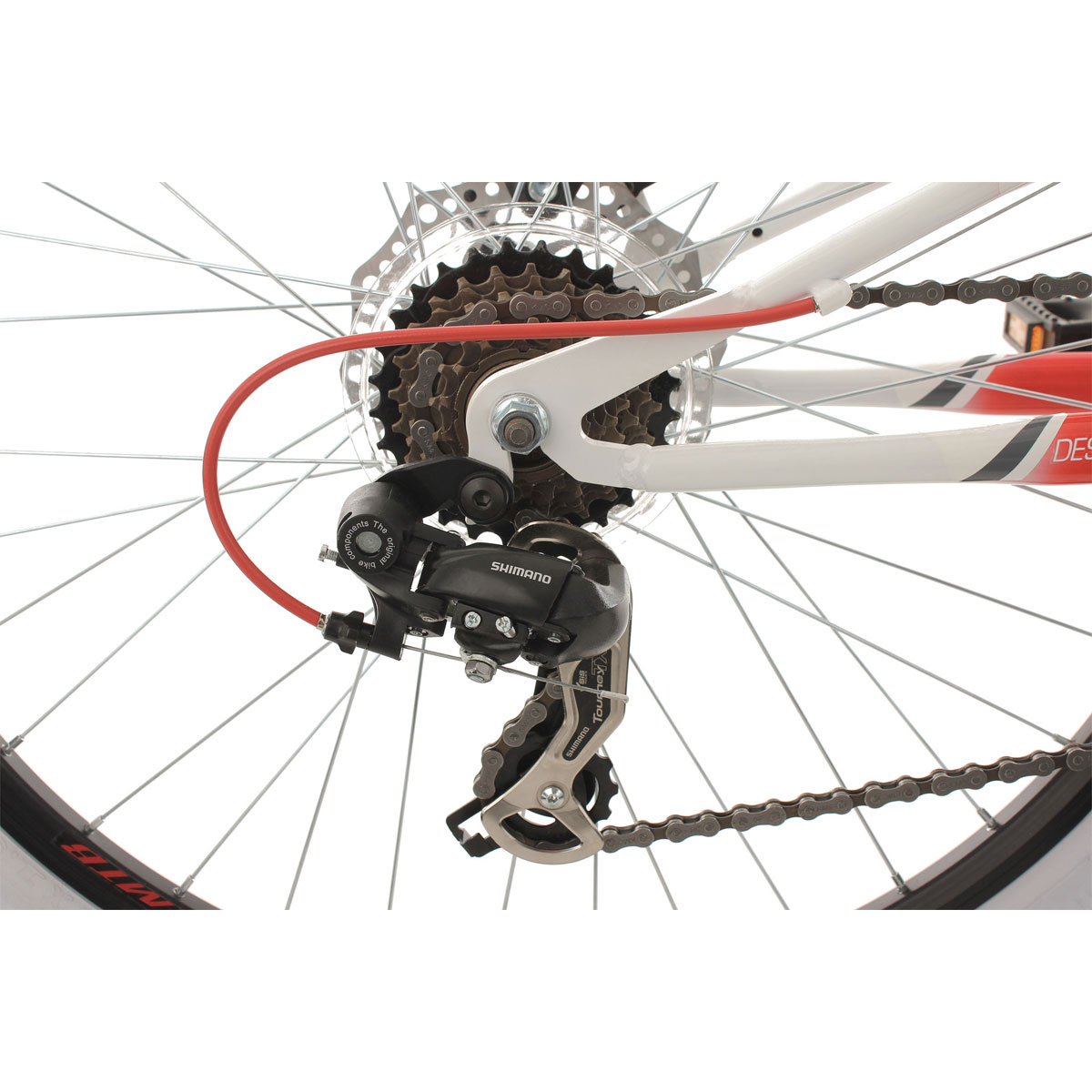 KS Cycling Mountainbike Topeka Fully weiß-rot Bild 3