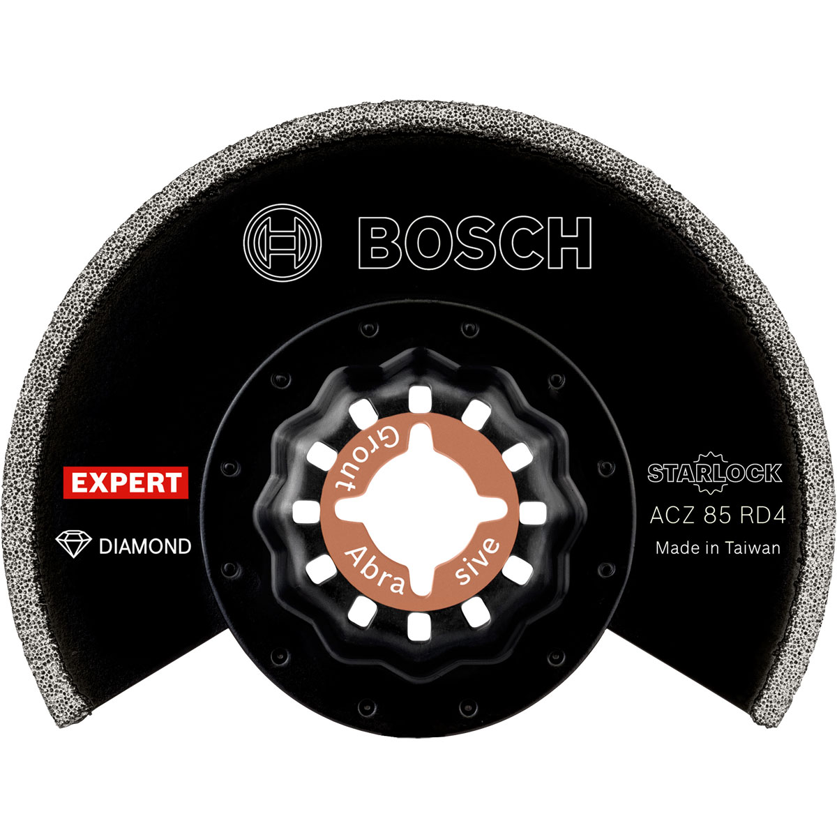 Bosch Professional  Expert Grout Segment Blade ACZ 85 RD4 Blatt für Multifunktionswerkzeuge 85 mm