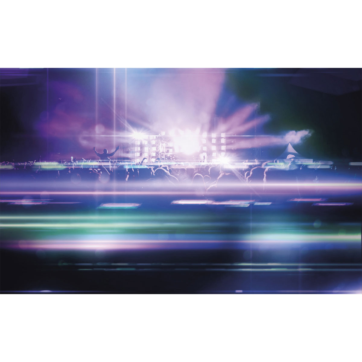 Komar  Vlies Fototapete Open Air Electro 400x250 cm Bild 2