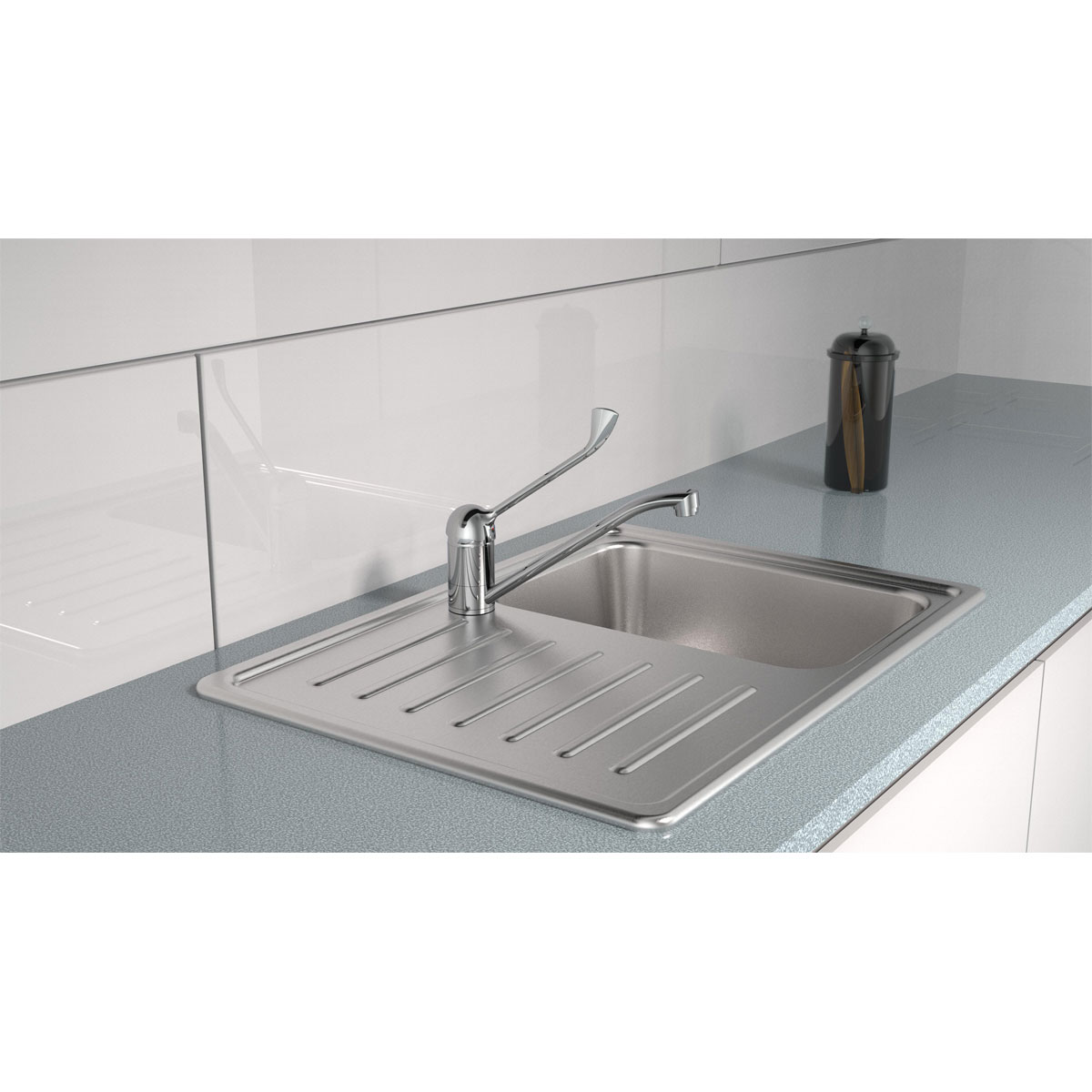 Schütte  Spültischarmatur „Vital“ chrom mit Hygienegriff Bild 2