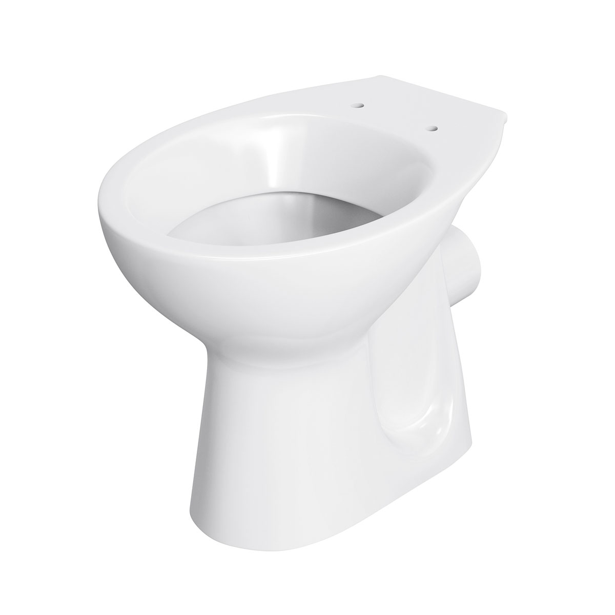 Stand-WC weiß 35 x 39 x 49 cm