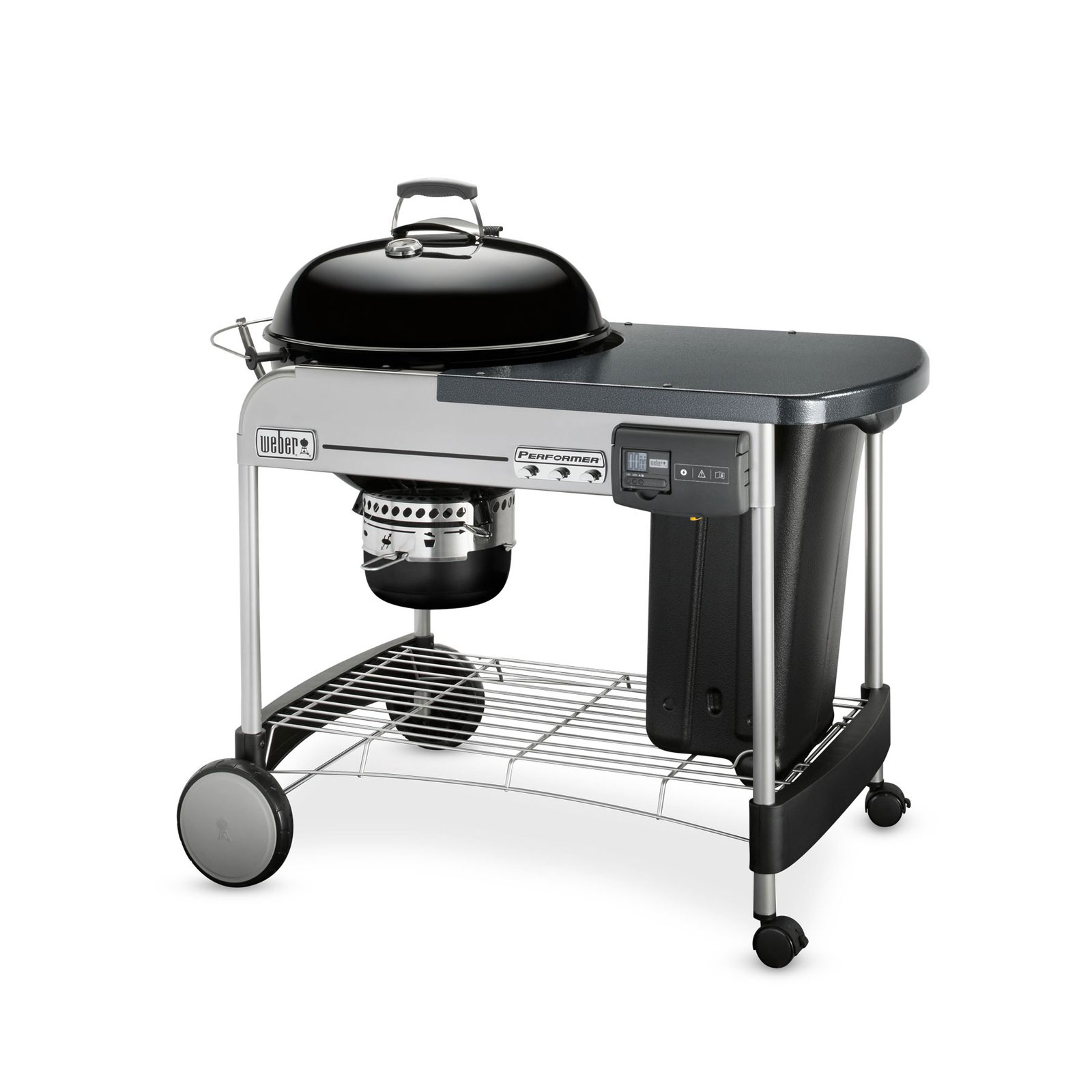 Weber Holzkohlegrill Performer Deluxe GBS 57 cm schwarz Bild 2
