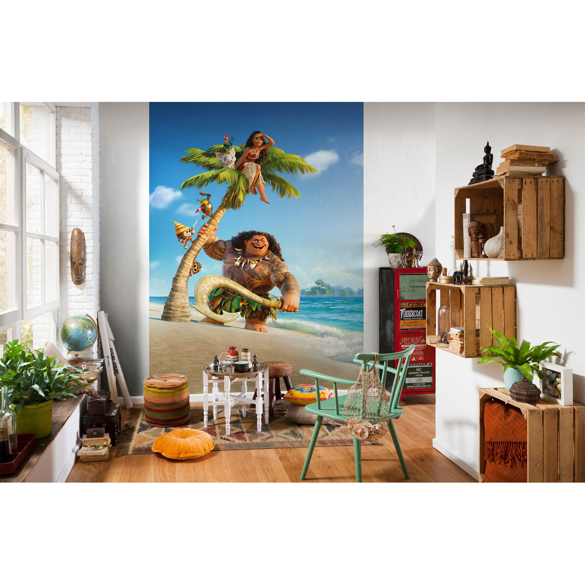 Komar  Vlies Fototapete Moana and Maui 184x248 cm