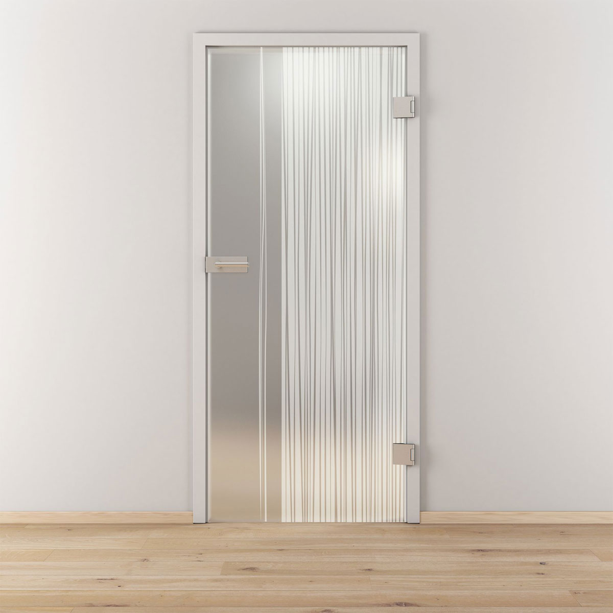 Novadoors Glasdrehtür NOVA 584 mattiert 70,9 x 197,2 cm Rechts Bild 2