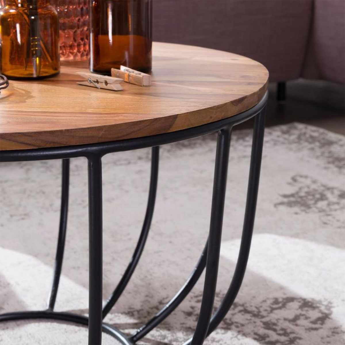 Wohnling Couchtisch „Manora“, Braun Bild 5