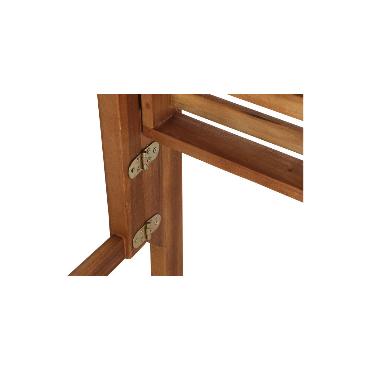 Bank Lovera 2-Sitzer 59,5 x 120 x 90 cm Akazienholz FSC klappbar Bild 4