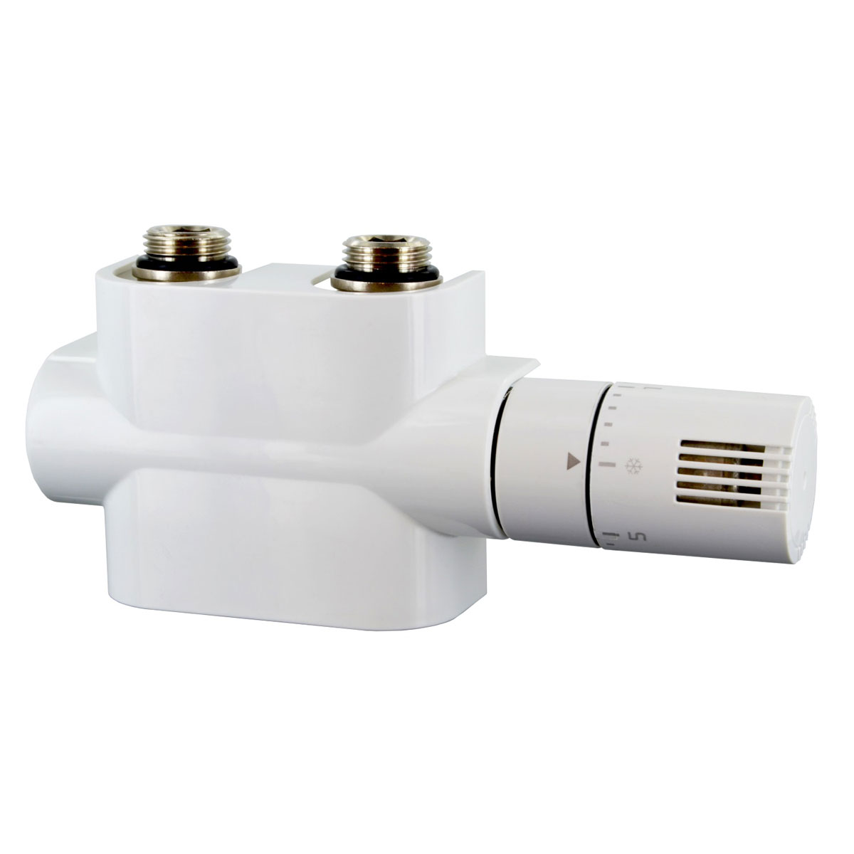 Ximax  Heizkörper Zubehör Mittenanschlussgarnitur Multiblock-Set Universal Weiß