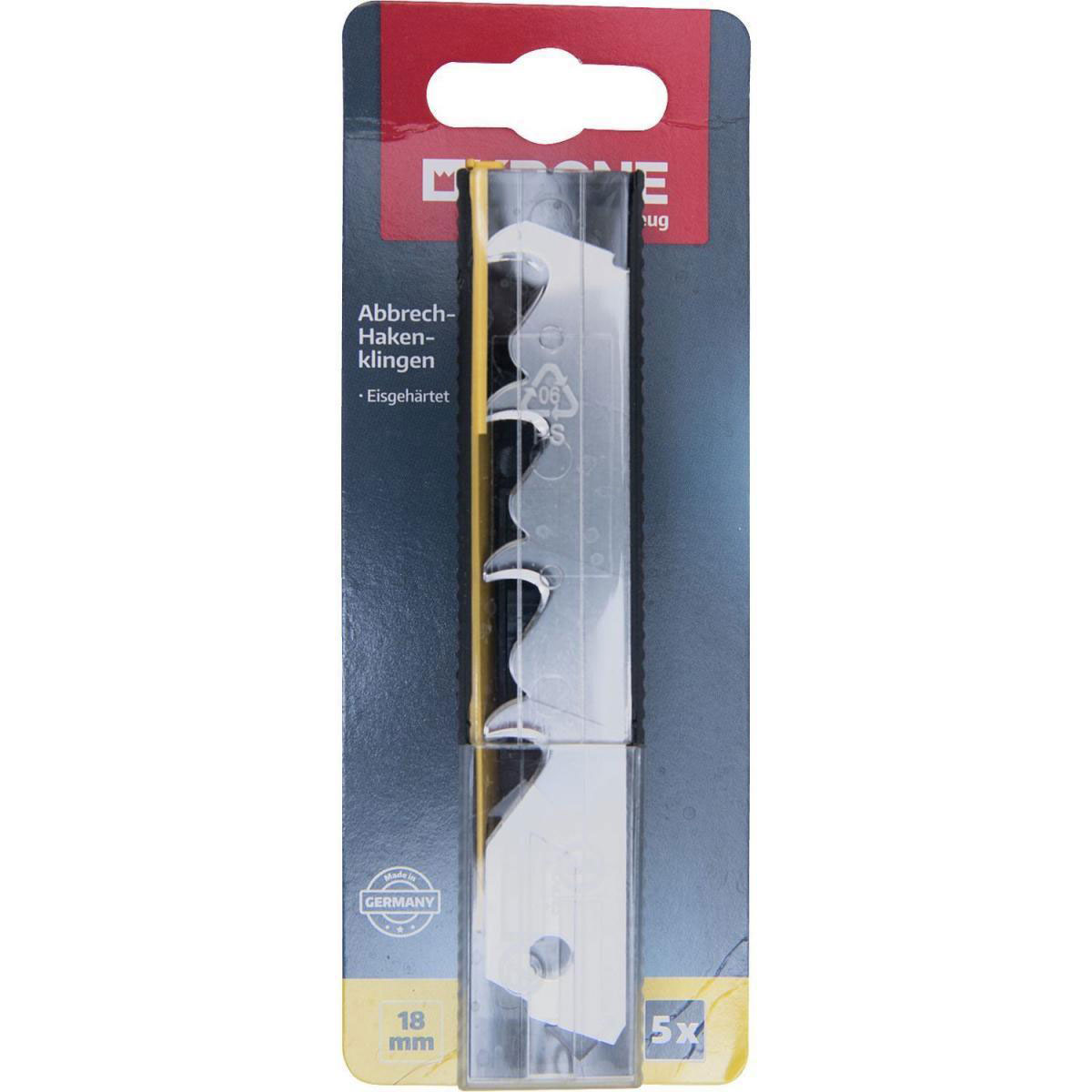 Krone Abbrech-Hakenklingenstreifen 5 Stück