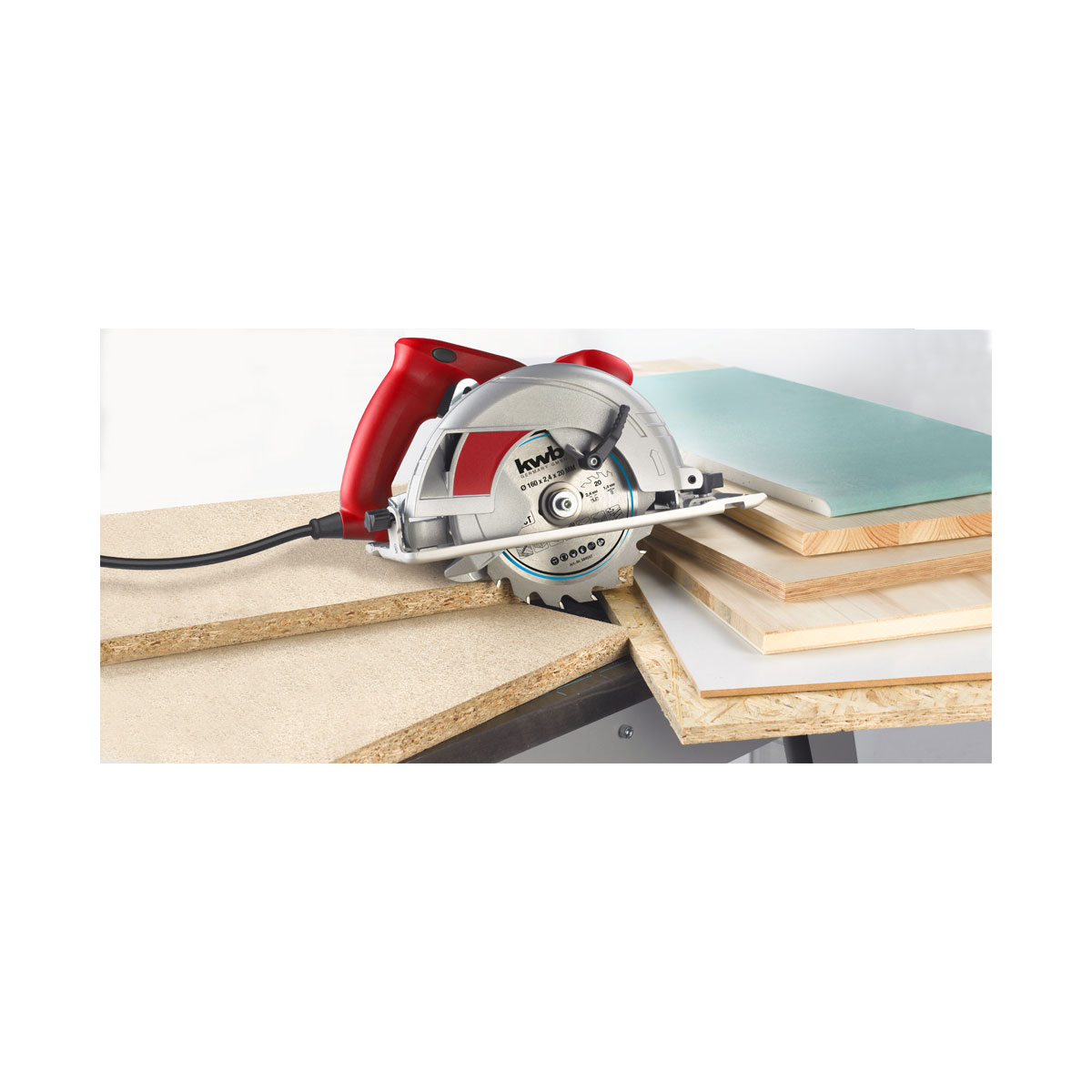 kwb  Spanplatten-Kreissägeblätter für Handkreissägen Durchmesser 160x20 mm Bild 2