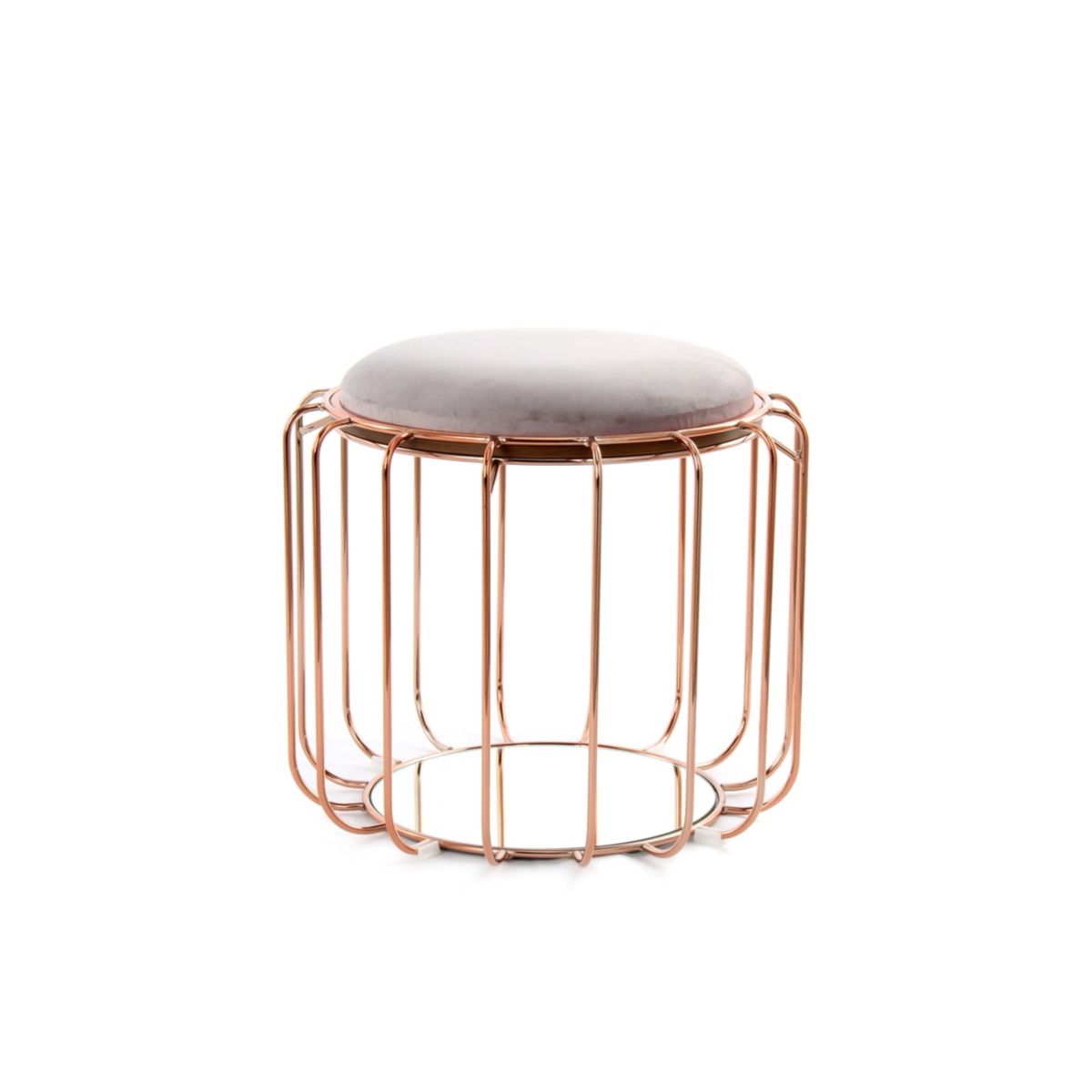 Beistelltisch Pouf Comfortable 110 hellviolett rose