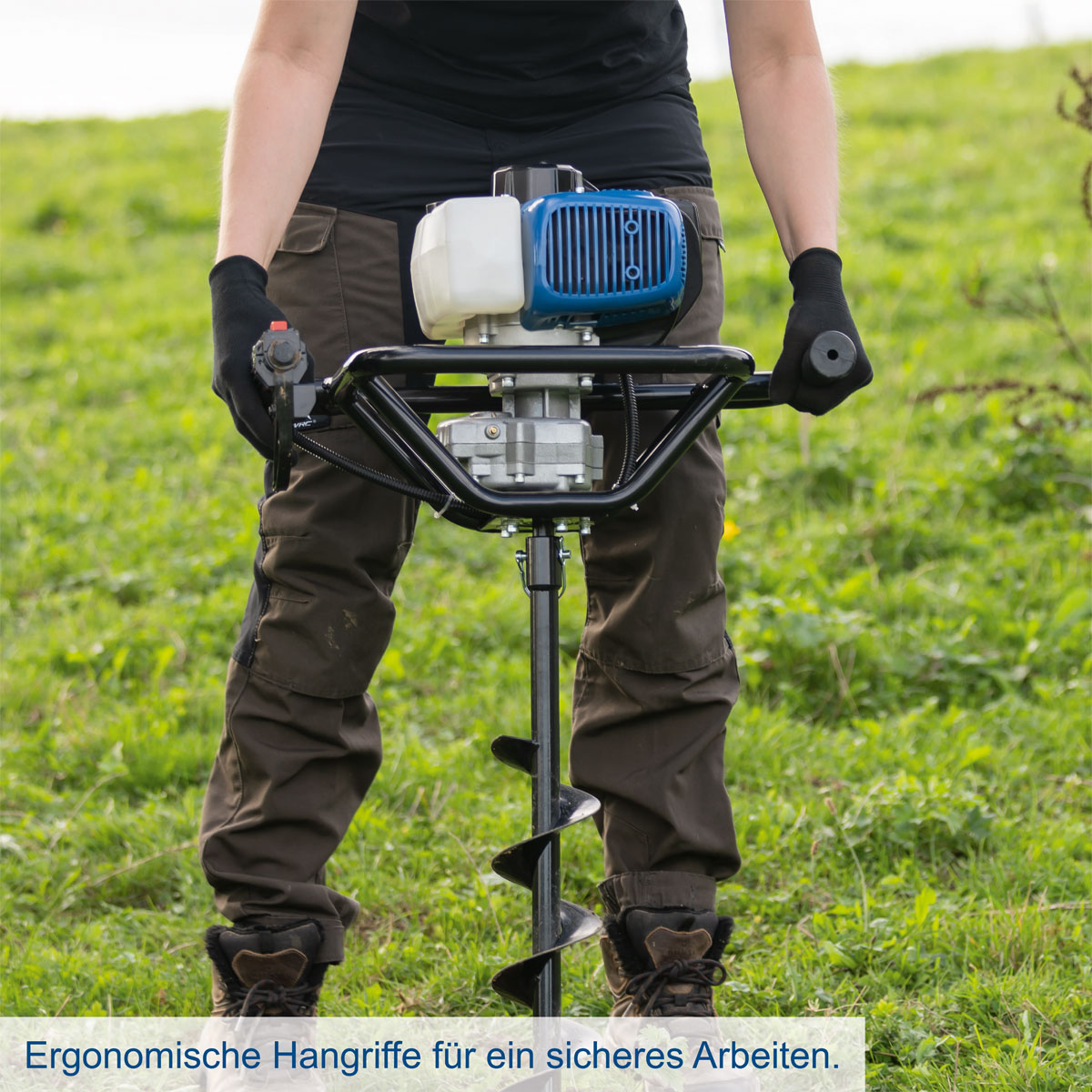 Scheppach Erdbohrer EB2000 inklusive 3 Bohrer Bild 6