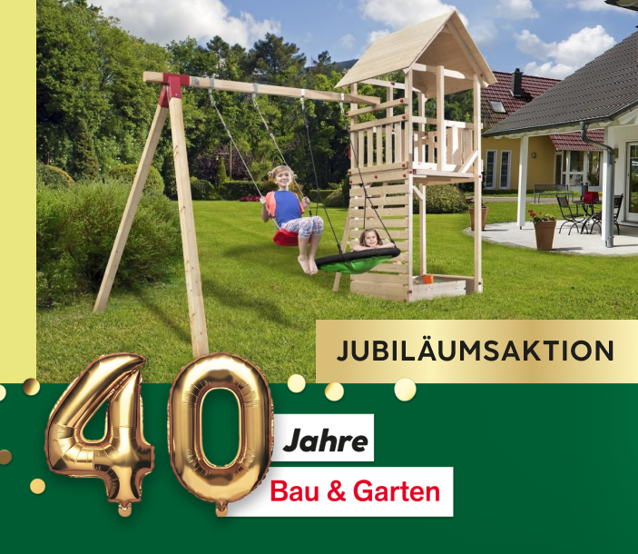Versandkostenfreie Lieferung ausgewählter Kinderspielgeräte für Ihren Garten
