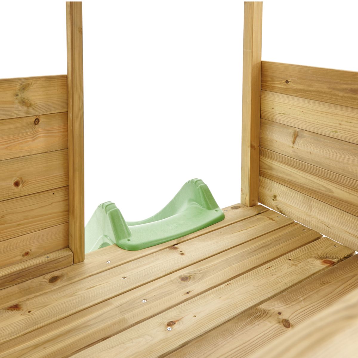 Westmann Spielhaus Wildnis inkl. Rutsche 241x167x205 cm Bild 5