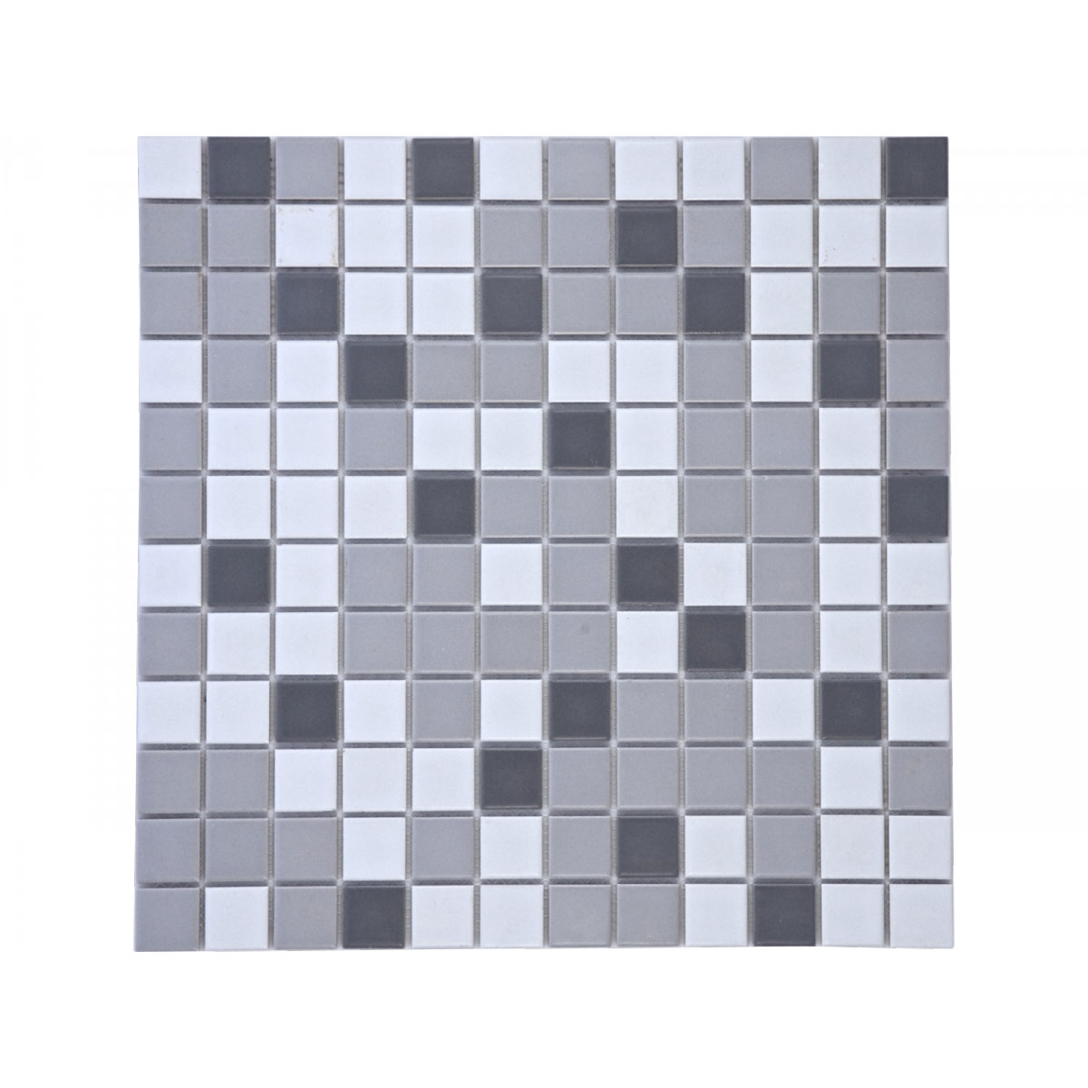 Keramik-Mosaik Grau-Mix