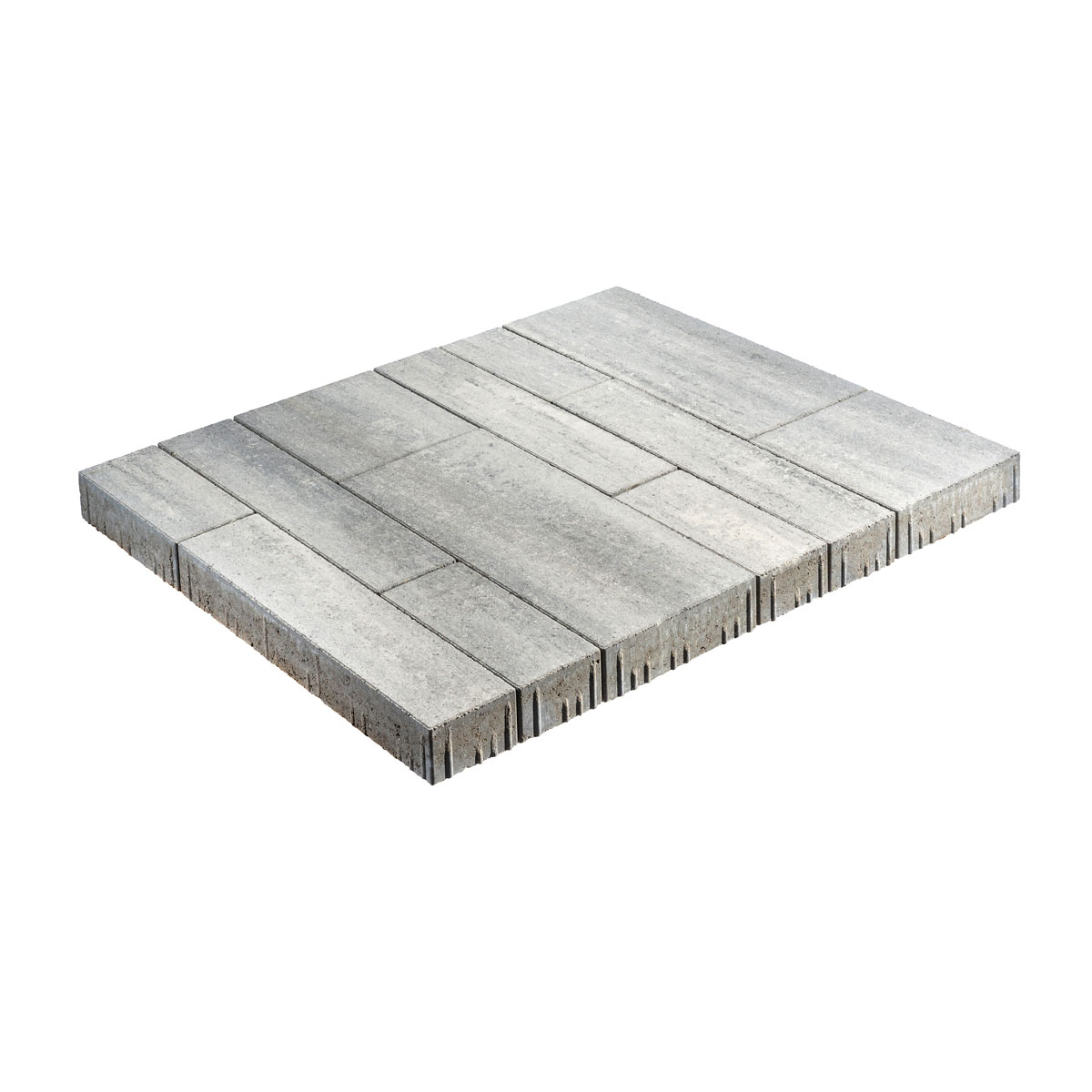 Lusit  Gestaltungspflaster Caleta weiß-anthrazit-melange 4 Formate Bild 1