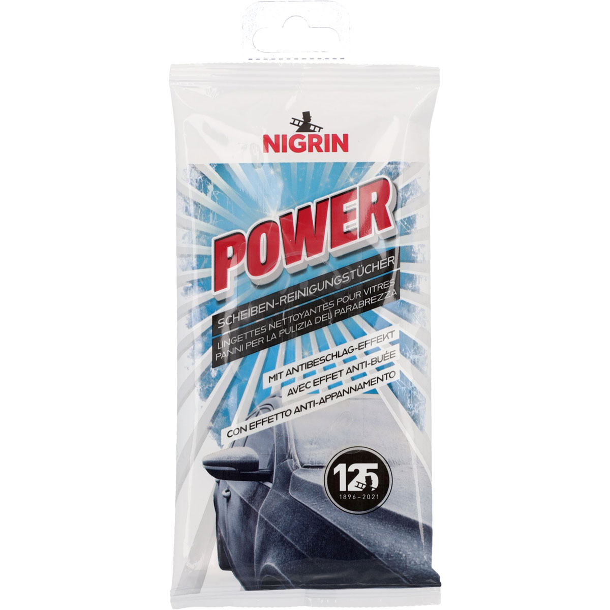 Nigrin Scheiben-Reinigungstücher Power 20 Stück Bild 1