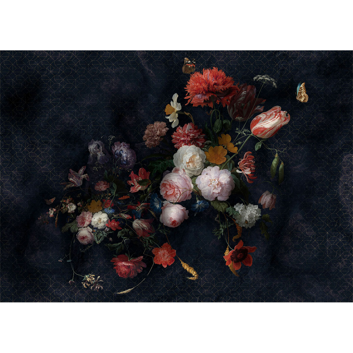 Komar  Vlies Fototapete Amsterdam Flowers 350x250 cm Bild 2