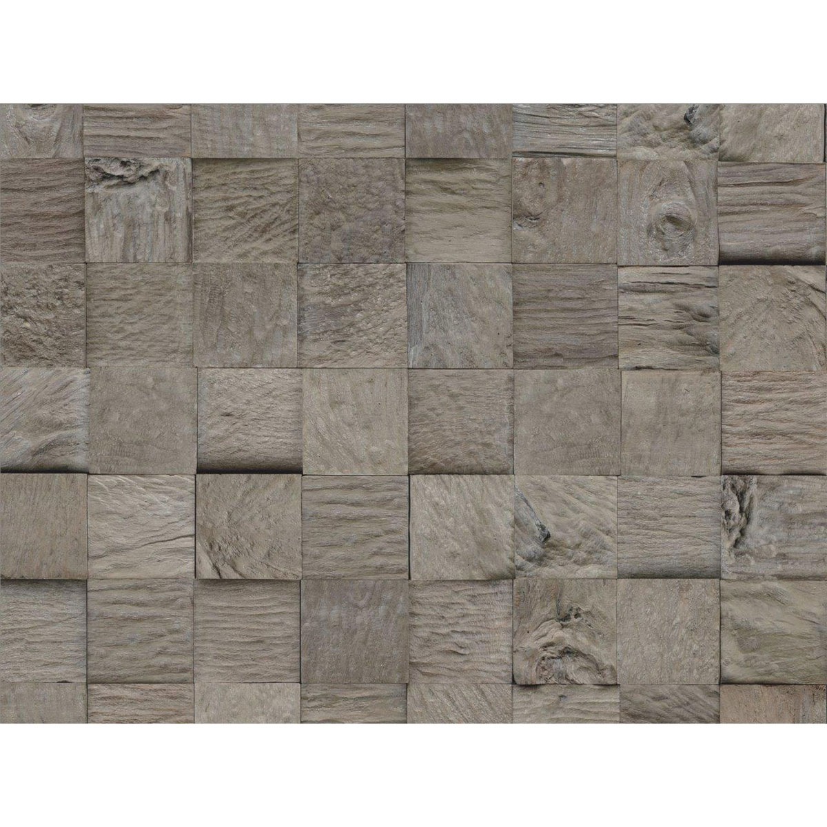 Indo Wandverkleidung Teak ClassicCube Java 10er-Set Bild 1