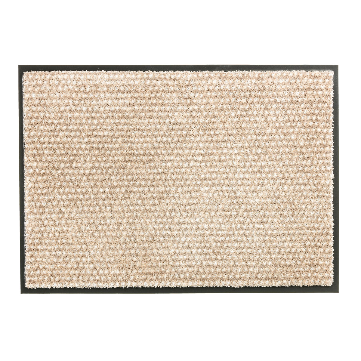 Schöner Wohnen  Schmutzfangmatte „Miami“, Punkte beige, 50x70 cm