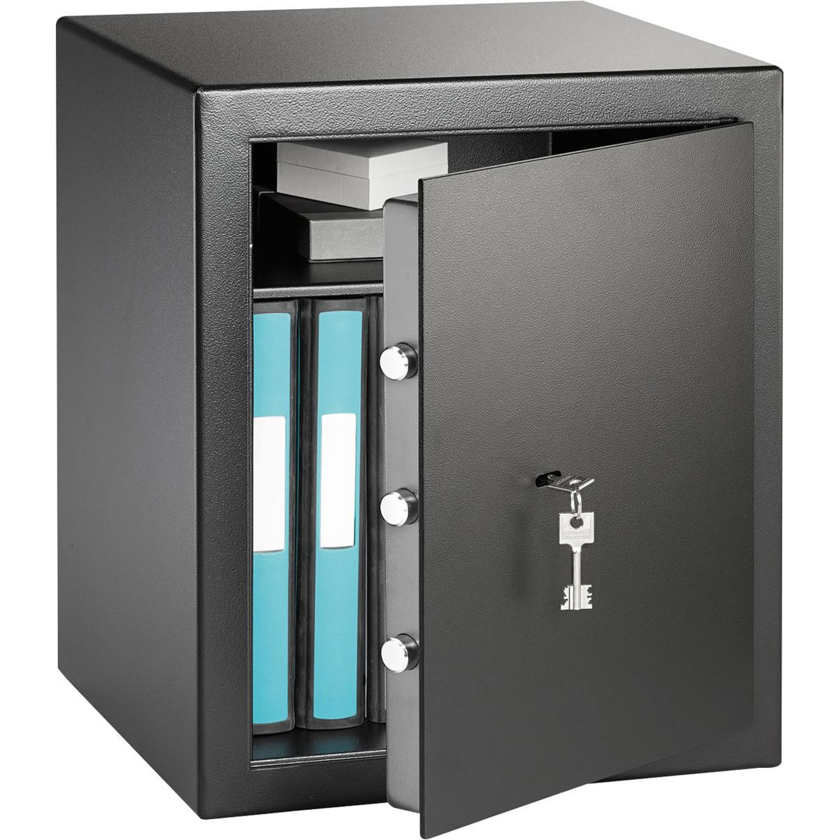 Burg Wächter Möbeltresor Home-Safe H 240 S 43,5 x 52,8 x 38,2 schwarz