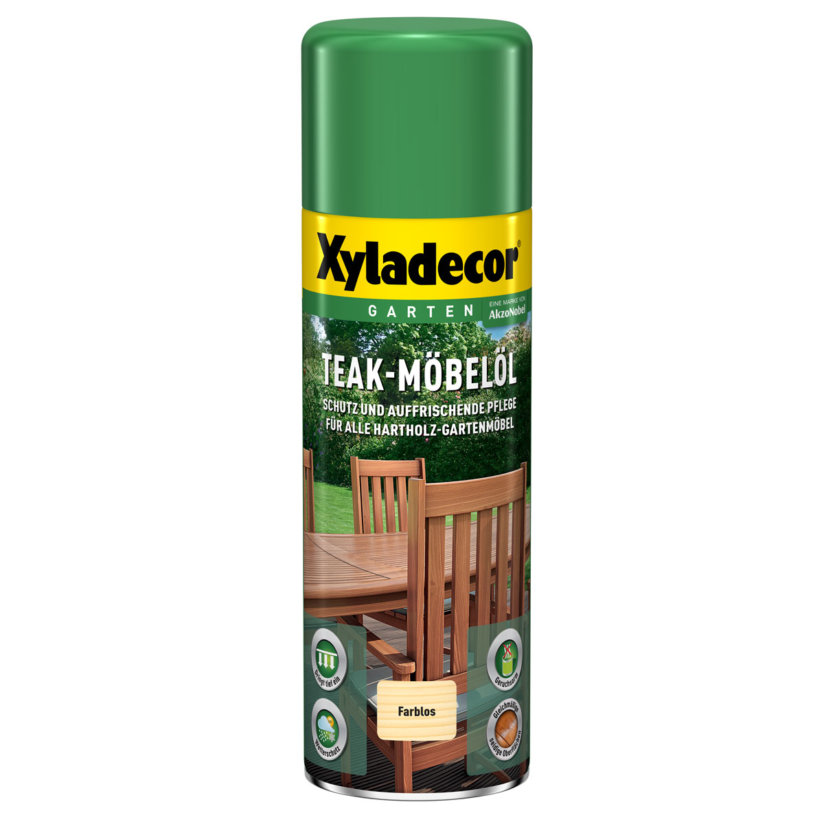 Xyladecor Teak Möbelöl-Spray teak 0,5 L