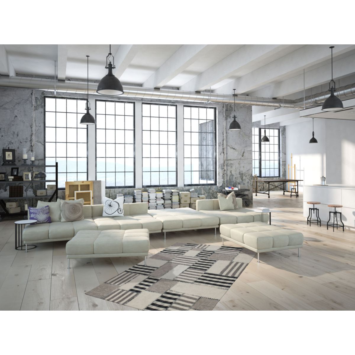 Liana 214 Natur 160cm x 230cm Bild 2